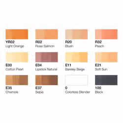 Copic Ciao Portrait Colours set, 12 pcs