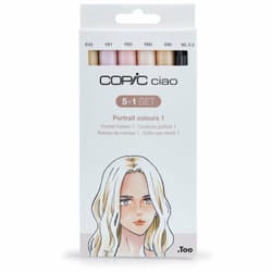 Copic Ciao "5+1" Set Portait colours 1, 6 pcs