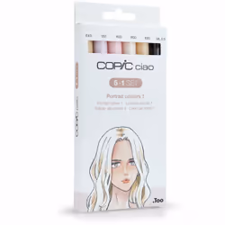Copic Ciao "5+1" Set Portait colours 1, 6 pcs