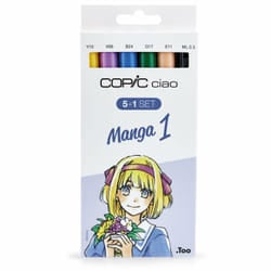 Copic Ciao "5+1" Set Manga 1, 6 pcs