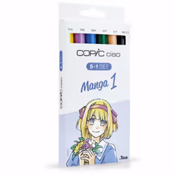 Copic Ciao "5+1" Set Manga 1, 6 pcs