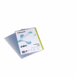 Rexel Crystal Clear A4 L Folder (50), 210 x 297 mm (A4), Transparent, Polypropylene (PP), 221 mm, 310 mm, 13 mm