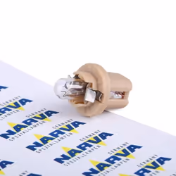 Light Bulbs; NARVA; 12 1,5 Plastic base lamp B8.5d