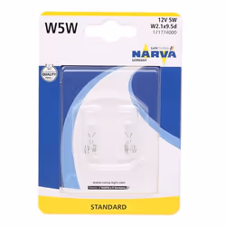 Light Bulbs; NARVA; 12 5 W5W; for AUDI, VOLKSWAGEN, BMW, MERCEDES-BENZ, FORD