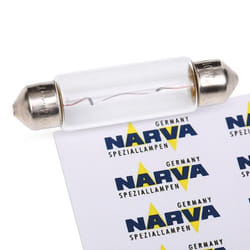 NARVA 173143000 Light Bulbs 12 10 Festoon lamp SV8.5 MAZDA: 3 Hatchback, BMW: 1 Hatchback, SUZUKI: SWIFT 4