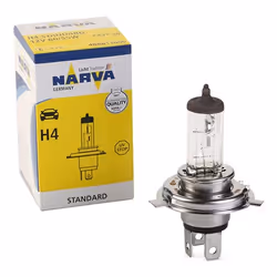 Light Bulbs; NARVA; H4 12 60/55 P43t-38 Halogen; for VOLKSWAGEN, MINI, SUZUKI, FORD, TOYOTA