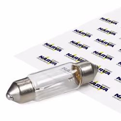 Light Bulbs; NARVA; Festoon lamp 12 10; for OPEL, FIAT, LAND ROVER, MITSUBISHI, VW