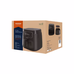 Grundig FRY 7320 Single 7.6 L Stand-alone 1900 W Hot air fryer Black