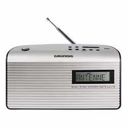 Grundig Music 7000X DAB+ BP, Portable, Digital, DAB+, FM, LCD, Silver, AC/Battery