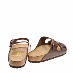 ) Birkenstock Arizona Birko-Flor 051701 Mens Womens Brown Sandals - 6 (Adults'