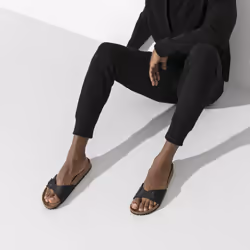 Birkenstock Madrid Sandals Unisex Black - Additional view 5