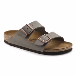 Birkenstock Arizona, Sandals, Unisex, Adult, Grey, Stone, Monotone