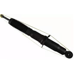 SACHS 317 129 Shock absorber Gas Pressure Twin-Tube Telescopic Shock Absorber Top pin, Bottom eye
