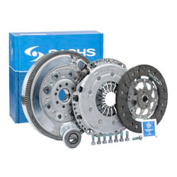 SACHS 2290 601 106 Clutch with clutch pressure plate, with dual-mass flywheel, with flywheel screws with clutch disc, with clutch release bearing 235