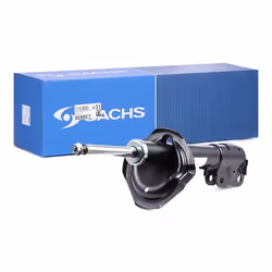 Shock absorber; SACHS; Front Axle Right Gas Pressure Twin-Tube Suspension Strut Top pin; for MITSUBISHI, CITROËN, PEUGEOT; 52 ...