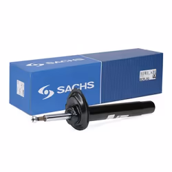 Shock absorber; SACHS; Front Axle Left Gas Pressure Twin-Tube Suspension Strut Top pin; for BMW; 1094563, 1096367, 1096851, 1 ...
