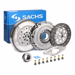 Clutch; SACHS; with clutch pressure plate, with dual-mass flywheel, with flywheel screws with clutch disc, with clutch releas ...