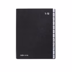 Pagna 24441-04, Black, A4, 265 mm, 55 mm, 340 mm