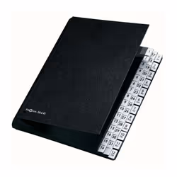 Pagna 24441-04 divider book Black A4