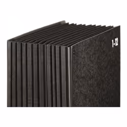 Pagna 24121-04 divider book Black Hardboard, Polypropylene (PP) A4