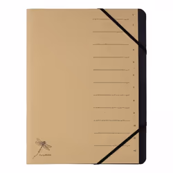 Pagna 40061-11, Conventional file folder, Cardboard, Brown, A4, 1 pc(s)