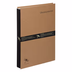 Pagna 44013-11, Signature folder, A4, Cardboard, Natural, Portrait, 240 mm