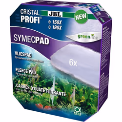 JBL SymecPad II CristalProfi e15/1901,2, Filter wool fleece (6x) for JBL CristalProfi e external filters for extra-fine filte ...