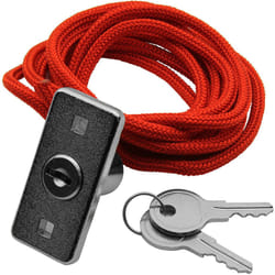 Chamberlain 1702REV cable lock Red, Stainless steel 1.8 m