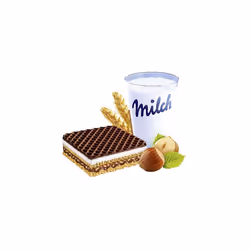 Chocolate Hazelnut Wafers 25 g Pack of 24