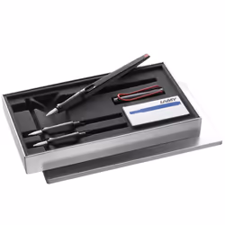 LAMY L15SET Calligraphy Fountain Pen Set  Joy Dual Use  0.04  0.06  0.07 inches (1.1  1.5  1.9 mm)  Black