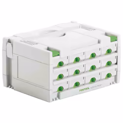 Festool SYS 3-SORT/12, Tool box, White, 295 mm, 395 mm, 210 mm, 5.3 kg