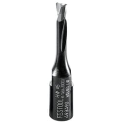 D 5-NL 20 HW-DF 500 Domion Router, Black With Carbide-tipped Cutter Blade