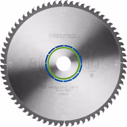 Festool 494607 Aluminium Saw Blade HW 260x2,4x30 TF68 120, KS 88, Type.KAPEX-Mati.Alu/PVC-à mm.260-Alés.3