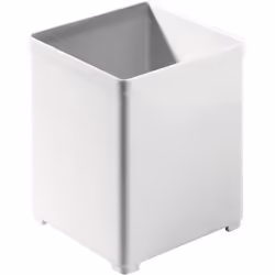 Festool 500066 Box 60x60x71/6 SYS-SB Plastic Containers - White (Pack of 6)