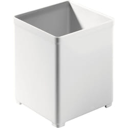 Festool 500066 Box 60x60x71/6 SYS-SB Plastic Containers - White (Pack of 6)