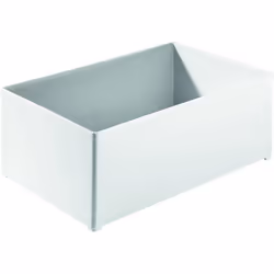 Festool 500068 Box 180x120x71/2 SYS-SB Plastic Containers - White (Pack of 2)