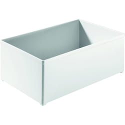 Festool 500068 Box 180x120x71/2 SYS-SB Plastic Containers - White (Pack of 2)