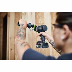 Festool QUADRIVE TPC 18/4 I-Basic 3600 RPM Keyless 1.9 kg Black, Blue - Additional view 5