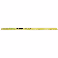 Festool 204335, Jigsaw blade, Chipboard, Plywood, Wood, High carbon steel (HCS), Yellow, 14.5 cm, 10 cm