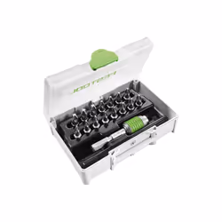 Festool SYS3 XXS CE-PZ BHS 60, 15 pc(s), Pozidriv, PZ 1, PZ 2, PZ 3, 25 mm