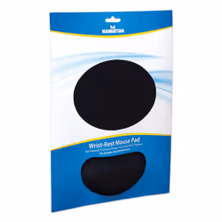 Manhattan Gel Material Promotes Proper Hand and Wrist Position, Water-resistant 240 x 200 mm (9.5 x 8 in.) Surface, Non-slip Rubber Base, Black - Additional view 8