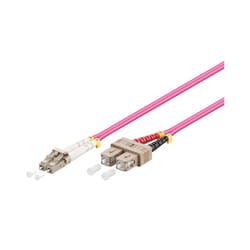 Alcasa LW-805LS4 InfiniBand/fibre optic cable 5 m LC SC Violet
