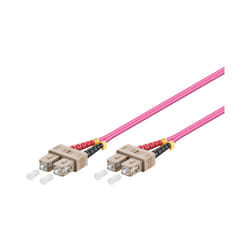 Alcasa 2m SC/SC InfiniBand/fibre optic cable Violet