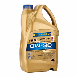 Engine oil; RAVENOL; FES; 0W-30 4; for BMW, PEUGEOT, CITROËN, TOYOTA, MERCEDES-BENZ
