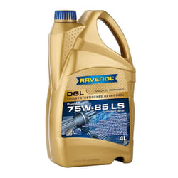 RAVENOL DGL GL-5 LS 1221107-004-01-999 Axle Gear Oil 4 75W-85 API GL-5 LS MAZDA: RX-8, FORD: Ranger Mk2