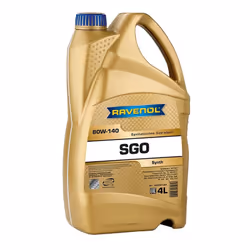 Axle Gear Oil; RAVENOL; SGO; 4 80W-140 API GL-5, API MT-1