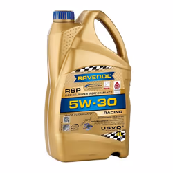 Engine oil; RAVENOL; RSP Racing; 5W-30 4 Full Synthetic Oil; for VOLKSWAGEN, BMW, MERCEDES-BENZ, AUDI, SKODA