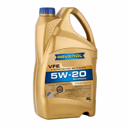 Engine oil; RAVENOL; VFE; 5W-20 4 Full Synthetic Oil; for FORD, TOYOTA, HYUNDAI, KIA, MAZDA