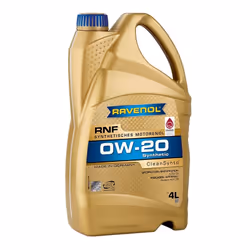 Engine oil; RAVENOL; RNF; 0W-20 4 Full Synthetic Oil; for RENAULT, FIAT, HYUNDAI, DACIA, KIA
