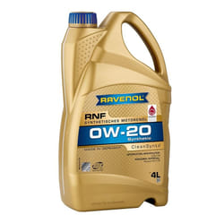 Ravenol RNF 0W-20 4l Engine oil 1111153-004-01-999 RENAULT: Trafic 3, Talisman Saloon, Captur, FIAT: 500 Hatchback, Panda III Hatchback, Tipo Estate